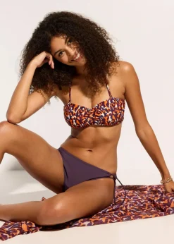 Damen bonprix Nachhaltigere Materialien|Mix & Match|Bikinihose mit Bindedetail