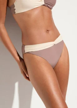 Bikinihose mit Twistdetail Damen Nachhaltigere Materialien|Mix & Match