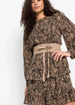Sale Bindegürtel aus Leder Damen Gürtel|Schuhe & Accessoires In Spezialgrößen·Gürtel