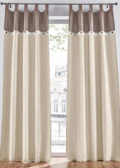 Sale Bio Baumwoll Vorhang mit Knöpfen (1er Pack) Vorhänge