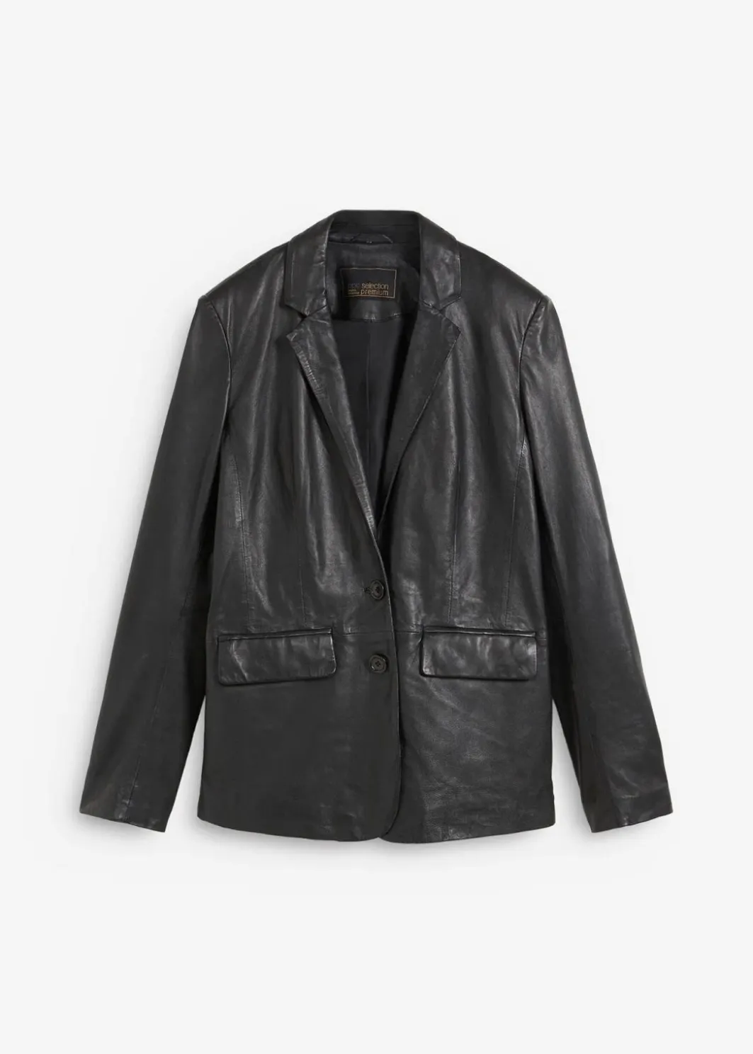 Damen bonprix Blazer|Premium|Blazer aus Lammnappa