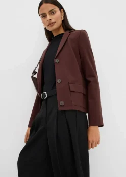 Damen bonprix Sweat|Blazer|Blazer aus Punto di Roma