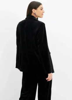 Damen bonprix Bekleidung·Basics|Zweiteiler & Sets|Blazer aus softem Samt