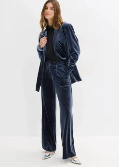 Outlet Blazer aus softem Samt Damen Blazer|Zweiteiler & Sets