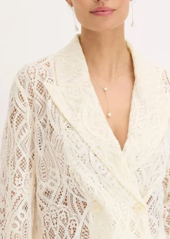 Damen bonprix Blazer|Blazer aus Spitze