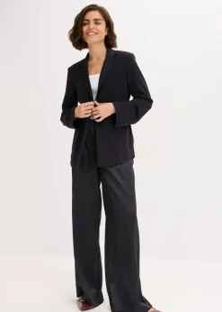Damen bonprix Blazer|Bekleidung·Basics|Blazer aus Viskose-Mix