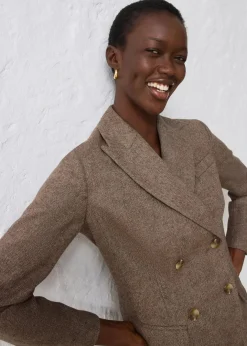Damen bonprix Bekleidung·Basics|Blazer|Blazer aus weichem Woll-Mix