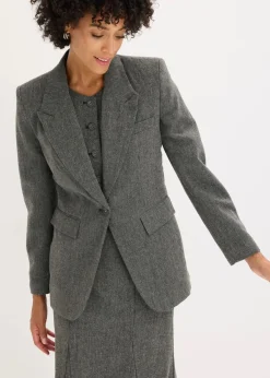 Hot Blazer in Tweedoptik Damen Bekleidung·Basics|Blazer