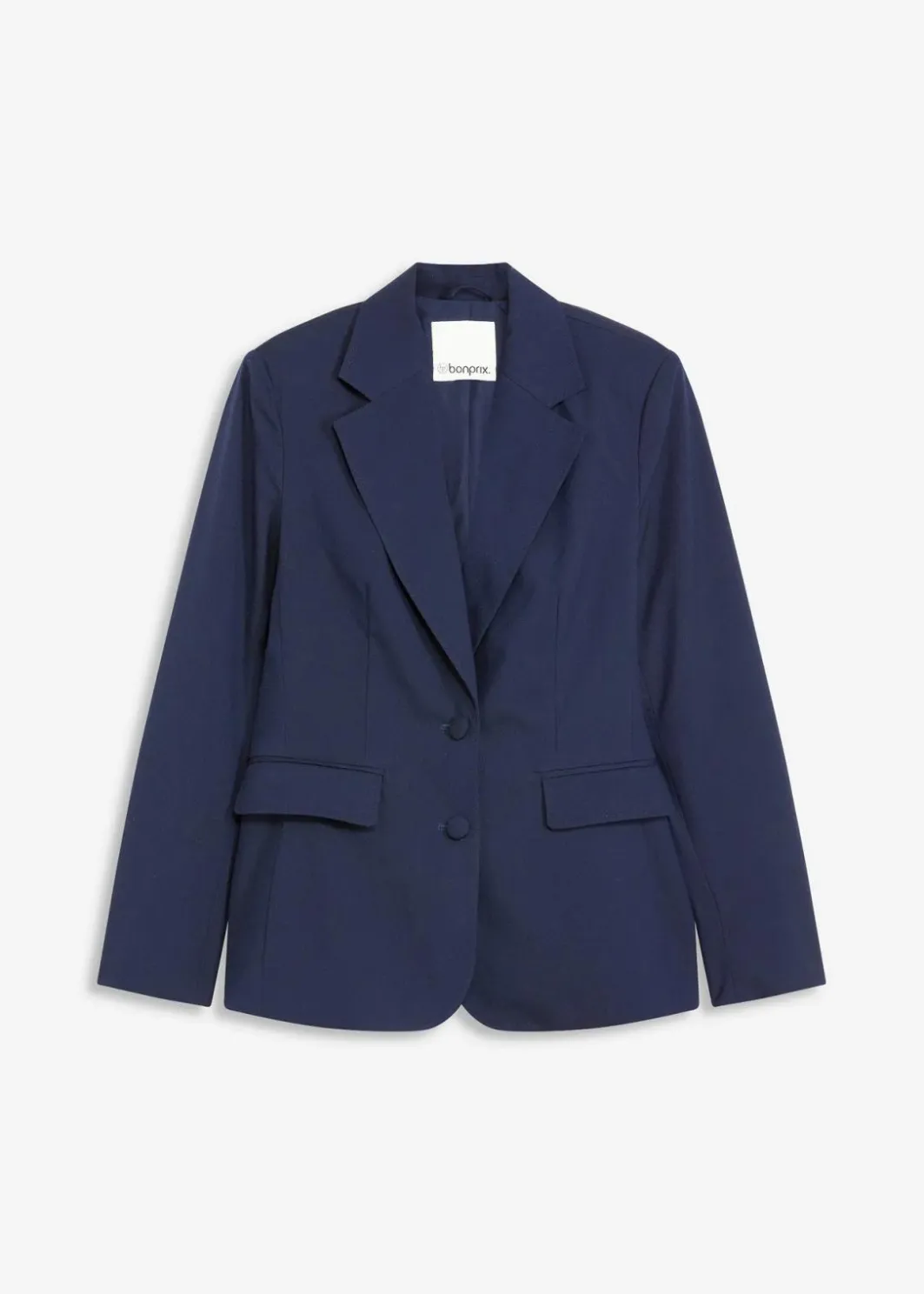 Damen bonprix Bekleidung·Basics|Blazer|Blazer mit dekorativen Handstich Details