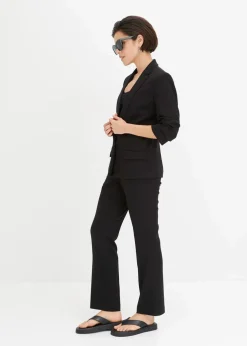 Damen bonprix Nachhaltigere Materialien|Blazer|Blazer mit drapierten Ärmeln