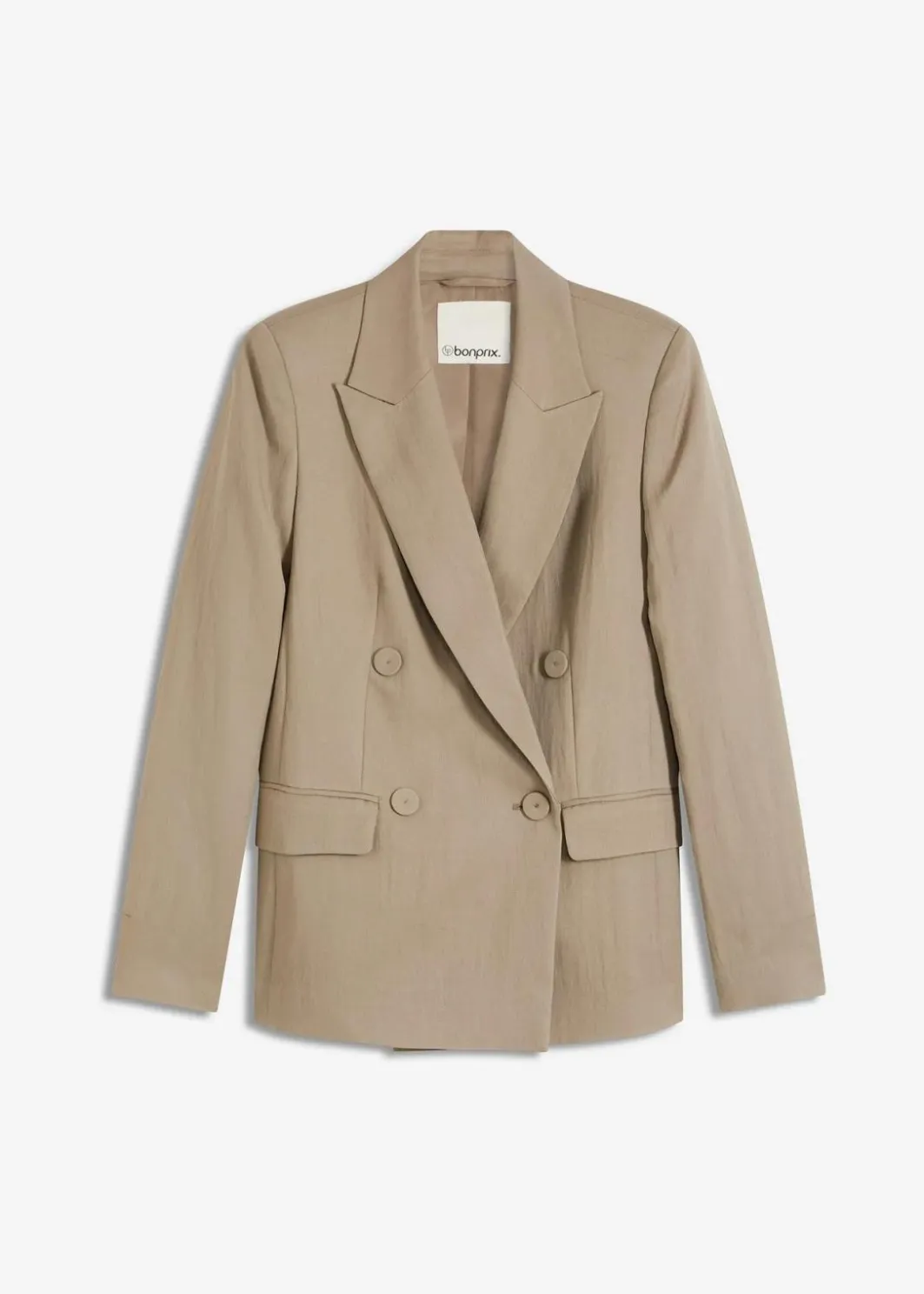 New Blazer mit Lyocell im Crinklelook Damen Bekleidung·Basics|Blazer