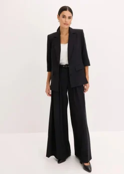 Discount Blazer mit modisch betonten Schultern Damen Blazer