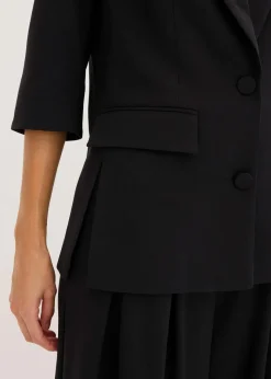 Discount Blazer mit modisch betonten Schultern Damen Blazer