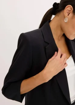 Discount Blazer mit modisch betonten Schultern Damen Blazer
