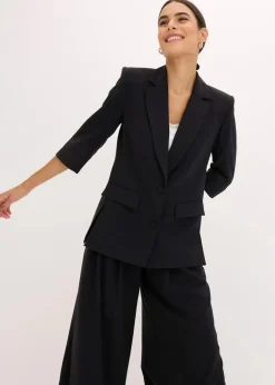 Discount Blazer mit modisch betonten Schultern Damen Blazer