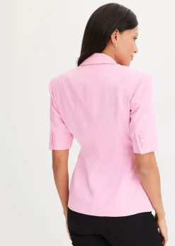 Damen bonprix Blazer|Blazer mit Sandhourglass-Passform