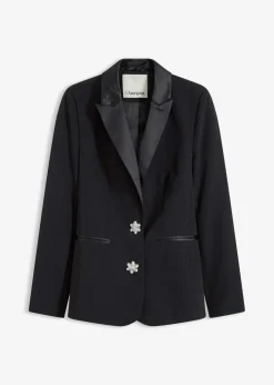 Sale Blazer mit Schmuckknöpfen Damen Bekleidung·Basics|Festliche Mode