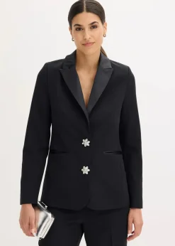 Sale Blazer mit Schmuckknöpfen Damen Bekleidung·Basics|Festliche Mode