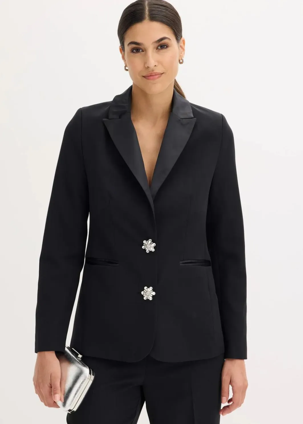 Sale Blazer mit Schmuckknöpfen Damen Bekleidung·Basics|Festliche Mode