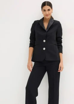 Sale Blazer mit Schmuckknöpfen Damen Bekleidung·Basics|Festliche Mode