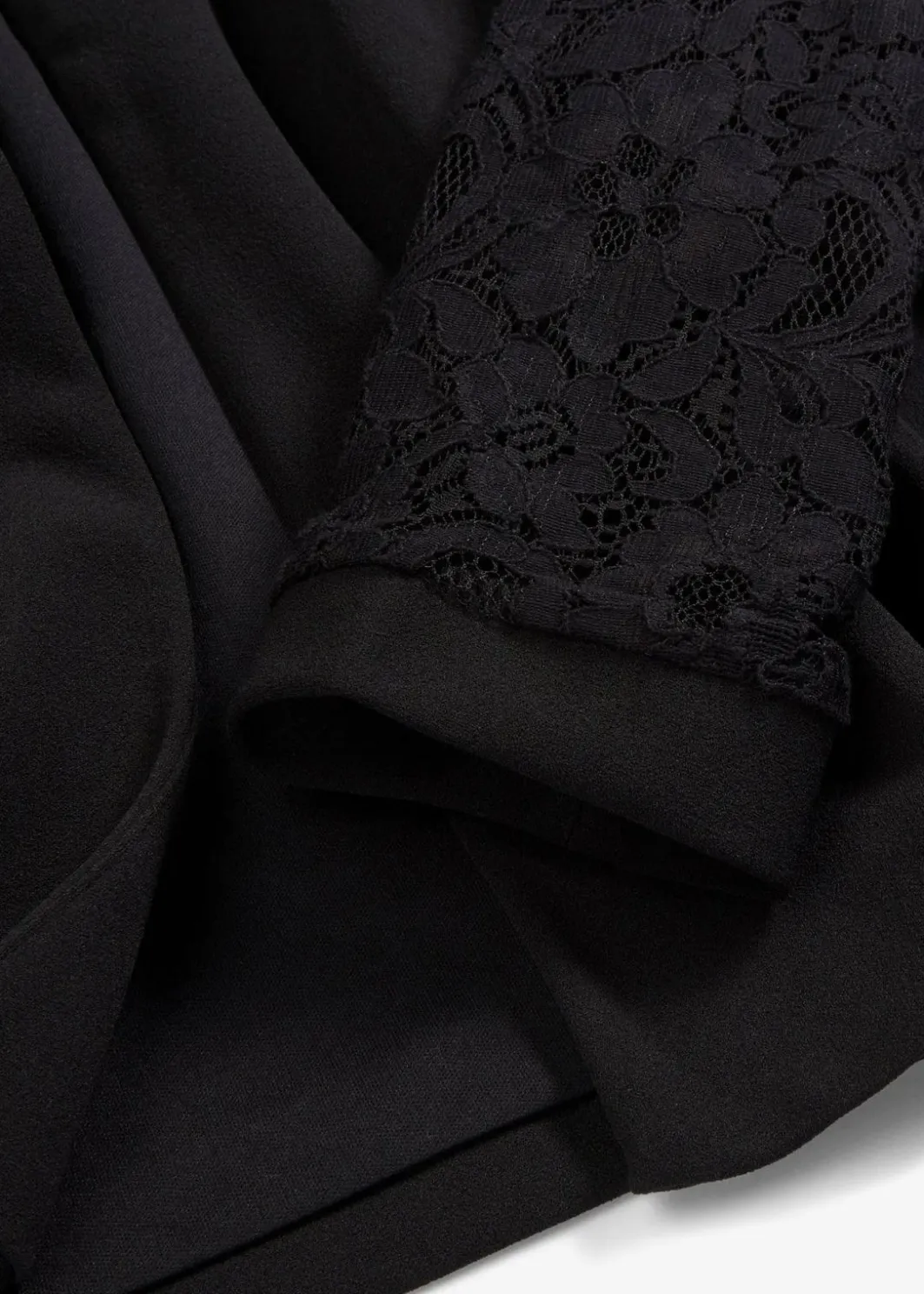 Damen bonprix Bekleidung·Basics|Festliche Mode|Blazer mit Spitzenärmeln
