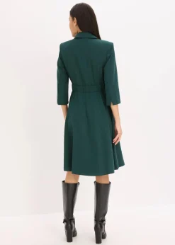 New Blazerkleid mit ausgestelltem Rockteil Damen Bekleidung·Pullover & Strickjacken|Kleider