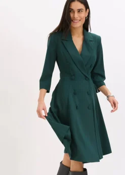 New Blazerkleid mit ausgestelltem Rockteil Damen Bekleidung·Pullover & Strickjacken|Kleider