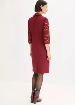 Sale Blazer-Kleid mit Spitzenärmeln Damen Kleider|Bekleidung·Pullover & Strickjacken