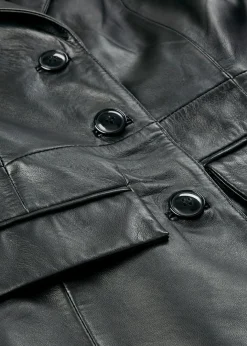 Online Blazermantel aus Lammnappa Damen Nachhaltigere Materialien|Jacken & Mäntel