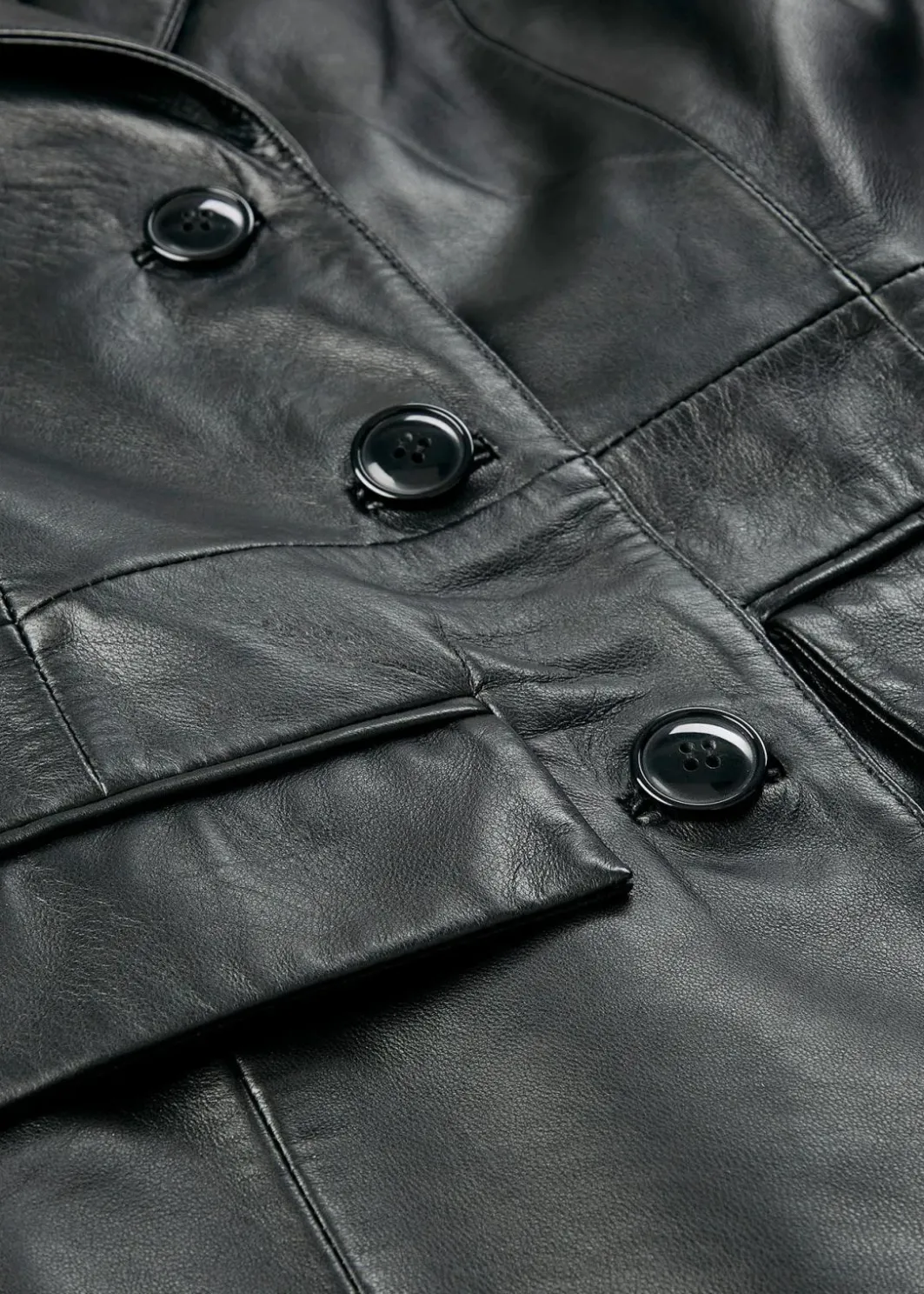 Online Blazermantel aus Lammnappa Damen Nachhaltigere Materialien|Jacken & Mäntel