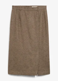 Damen bonprix Bekleidung·Sportbekleidung|Premium|Bleistiftrock mit weichem Wollanteil