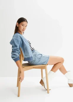 Damen bonprix Jacken & Mäntel|Blouson aus Denim