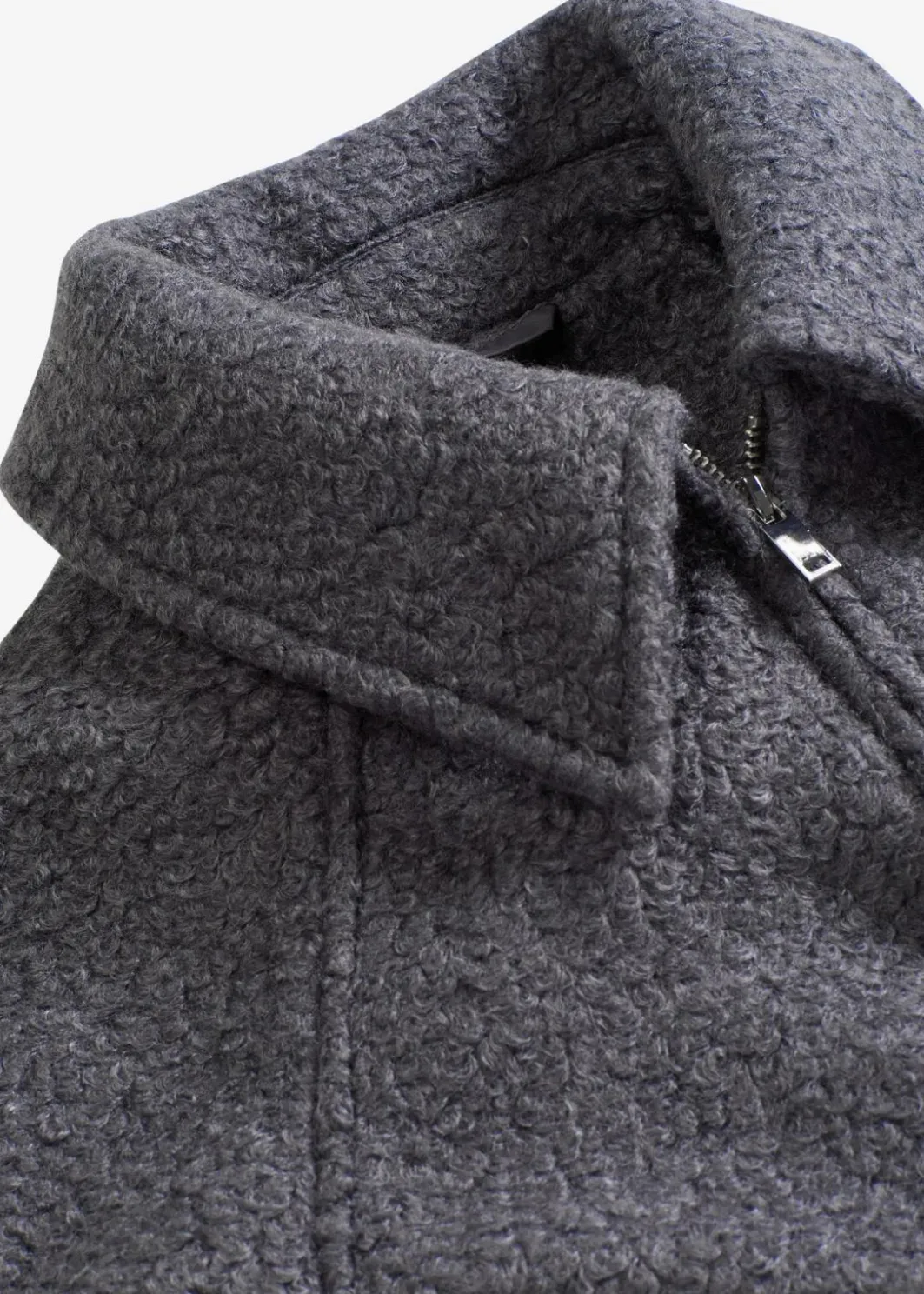 Outlet Blouson aus softem Bouclé Damen Jacken & Mäntel|Bekleidung·Hosen