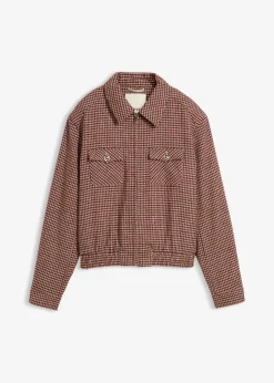 Discount Blouson aus weichem Woll-MIx Damen Bekleidung·Hosen|Jacken & Mäntel