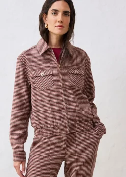 Discount Blouson aus weichem Woll-MIx Damen Bekleidung·Hosen|Jacken & Mäntel