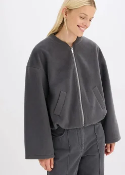 New Blouson mit Ballonsaum Damen Bekleidung·Hosen|Jacken & Mäntel