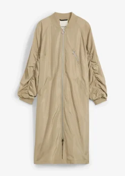 Hot Blouson-Mantel mit Strickkragen Damen Bekleidung·Hosen|Jacken & Mäntel