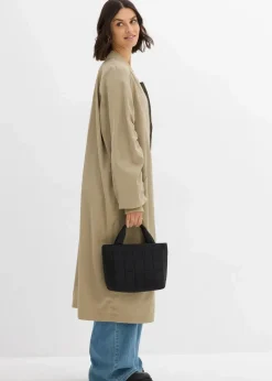 Hot Blouson-Mantel mit Strickkragen Damen Bekleidung·Hosen|Jacken & Mäntel