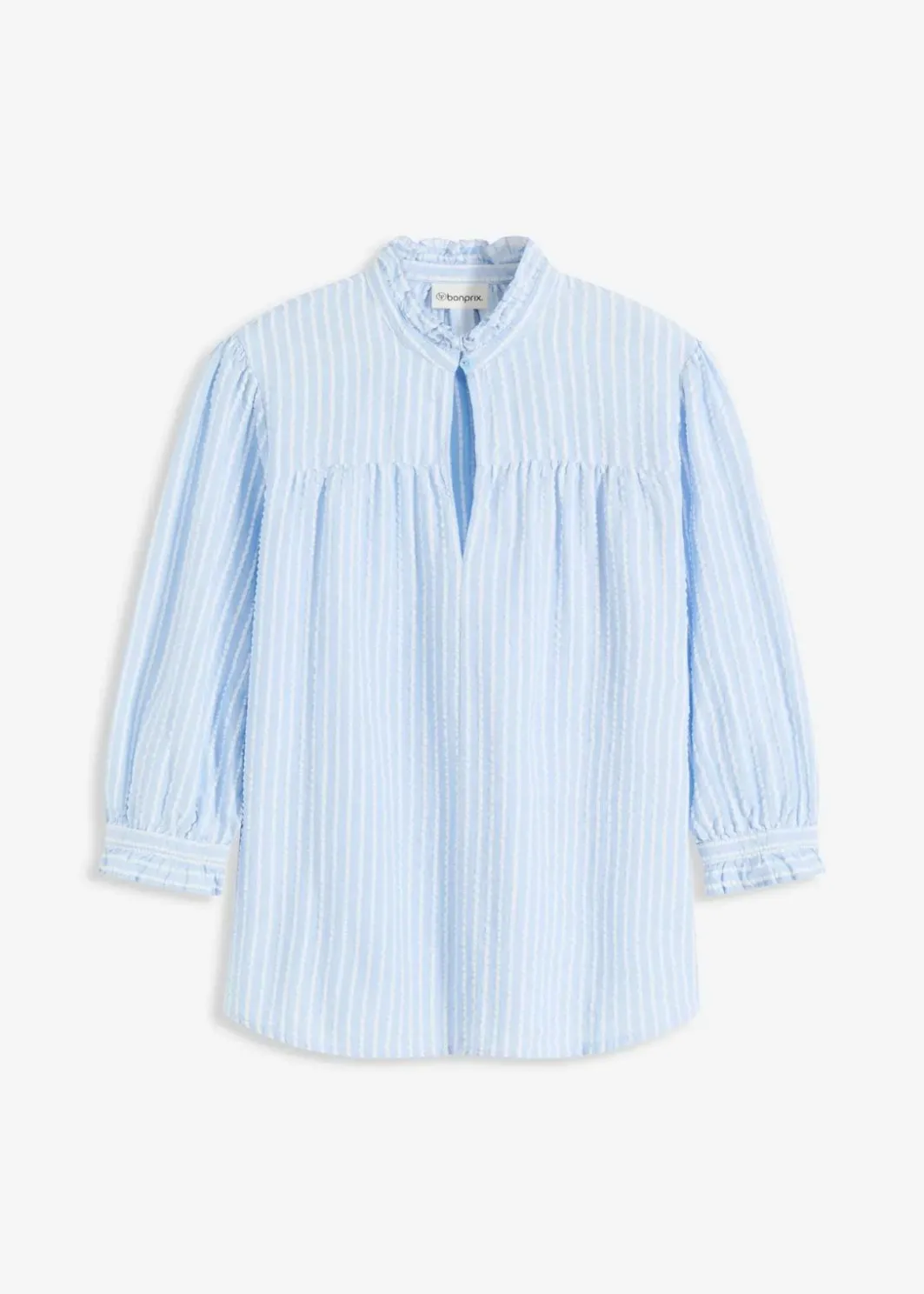 Outlet Bluse aus Baumwoll-Viskose Mix Damen Blusen & Tuniken