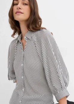 Damen bonprix Bekleidung·Jacken & Mäntel|Blusen & Tuniken|Bluse aus feinem Viskose-Mix