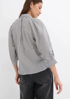 Damen bonprix Bekleidung·Jacken & Mäntel|Blusen & Tuniken|Bluse aus feinem Viskose-Mix