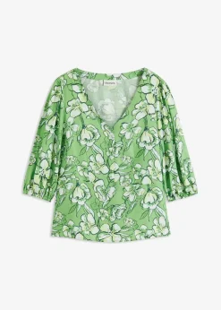 Sale Bluse aus feinem Viskose-Mix Damen Bekleidung·Jacken & Mäntel|Blusen & Tuniken