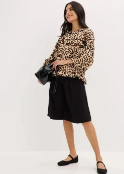 Bluse aus feinem Viskose-Mix Damen Bekleidung·Jacken & Mäntel|Blusen & Tuniken