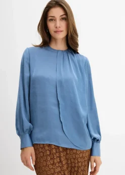 Damen bonprix Bekleidung·Jacken & Mäntel|Blusen & Tuniken|Bluse aus fließendem Satin