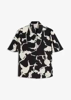 Hot Bluse aus fließendem Satin Damen Bekleidung·Jacken & Mäntel|Zweiteiler & Sets