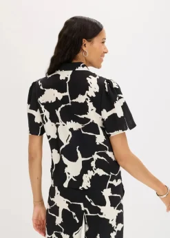 Hot Bluse aus fließendem Satin Damen Bekleidung·Jacken & Mäntel|Zweiteiler & Sets