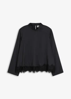 Damen bonprix Bekleidung·Jacken & Mäntel|Blusen & Tuniken|Bluse aus fließendem Satin