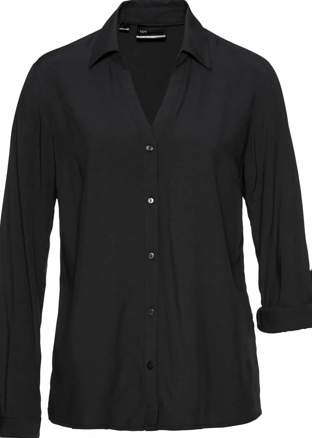 Outlet Bluse aus fließender Viskose Damen Bekleidung·Jacken & Mäntel|Blusen & Tuniken