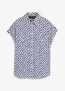 New Bluse aus fließender Viskose Damen Nachhaltigere Materialien|Blusen & Tuniken