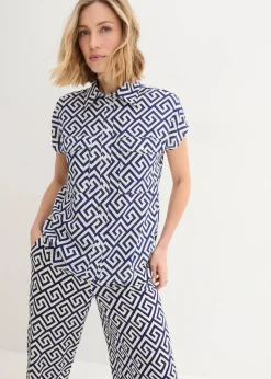 New Bluse aus fließender Viskose Damen Nachhaltigere Materialien|Blusen & Tuniken